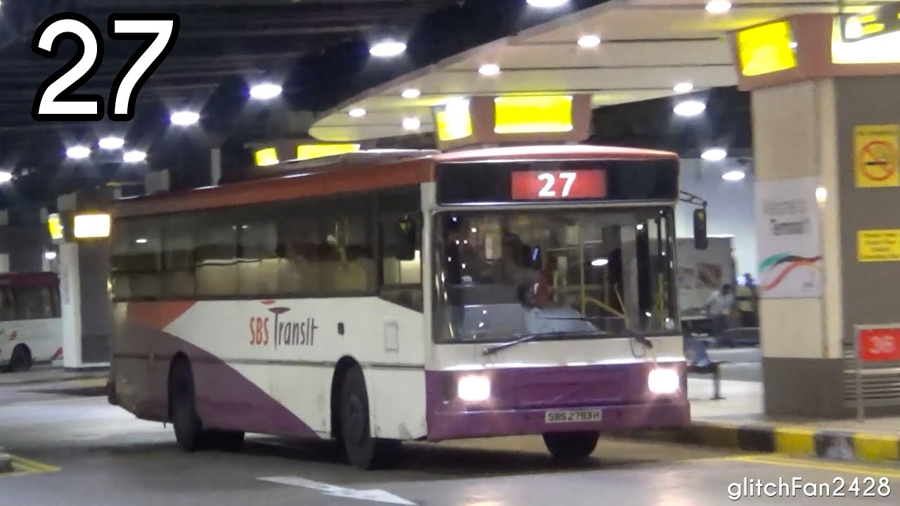 [SBST] (Retired) Loud Voith - Changi Airport - SBS2793H on Service 27 - Volvo B10M MKIV DM3500