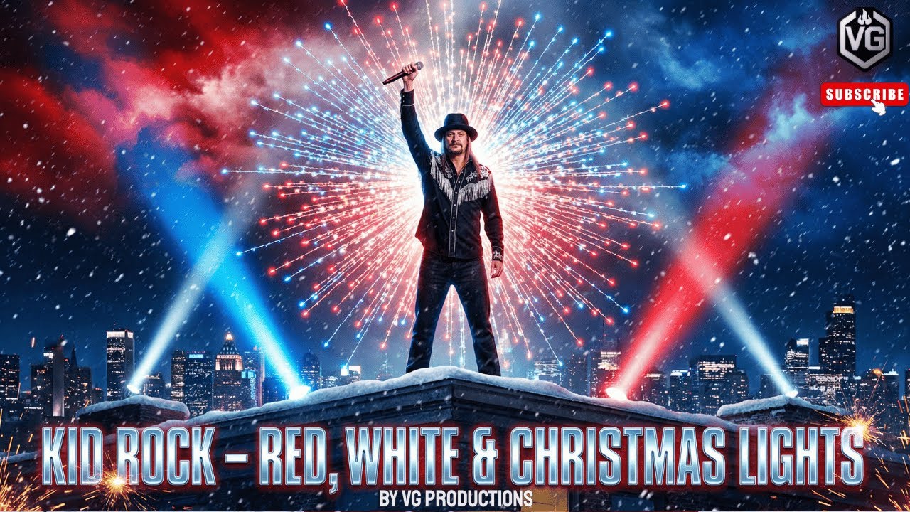 Кид Рок – Red, White & Christmas Lights (официальный клип)