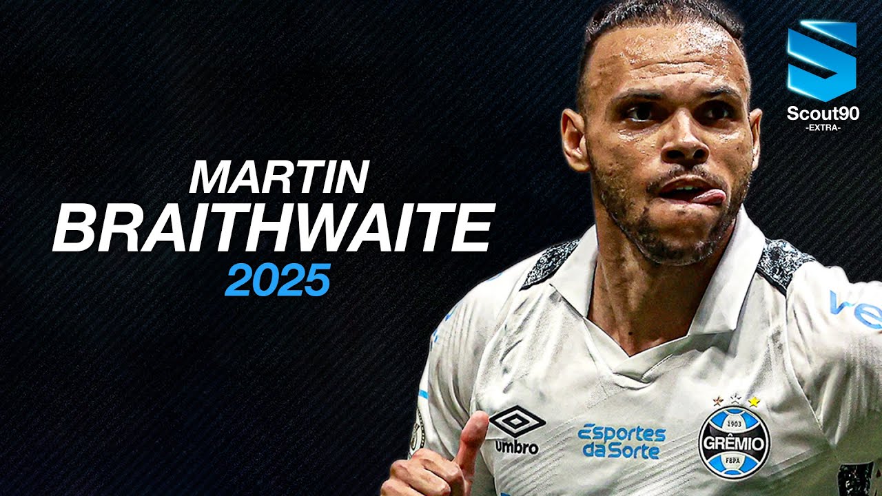 Martin Braithwaite 2025 ► Grêmio - Crazy Skills, Assists & Goals | HD
