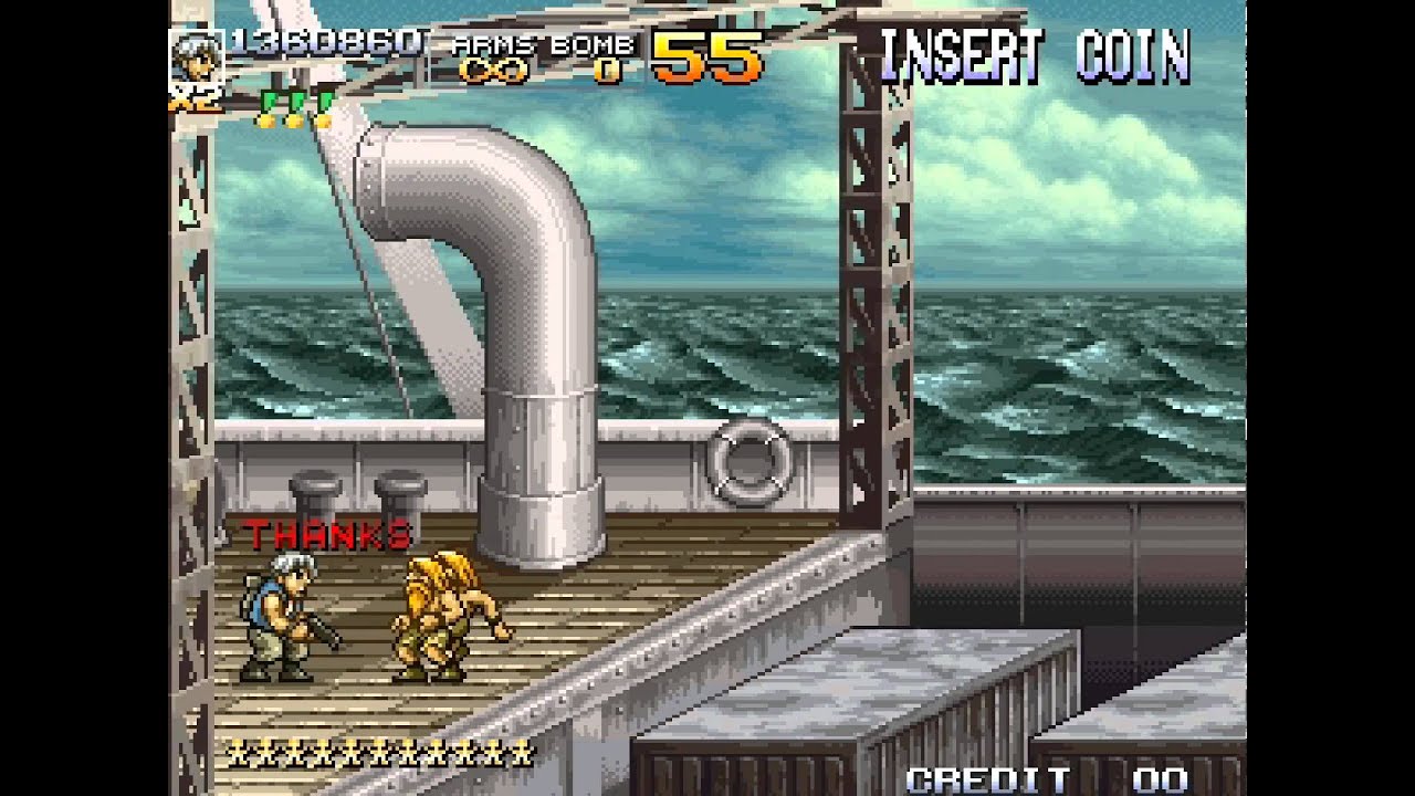 Metal Slug 4 Walkthrough/Gameplay Neo Geo