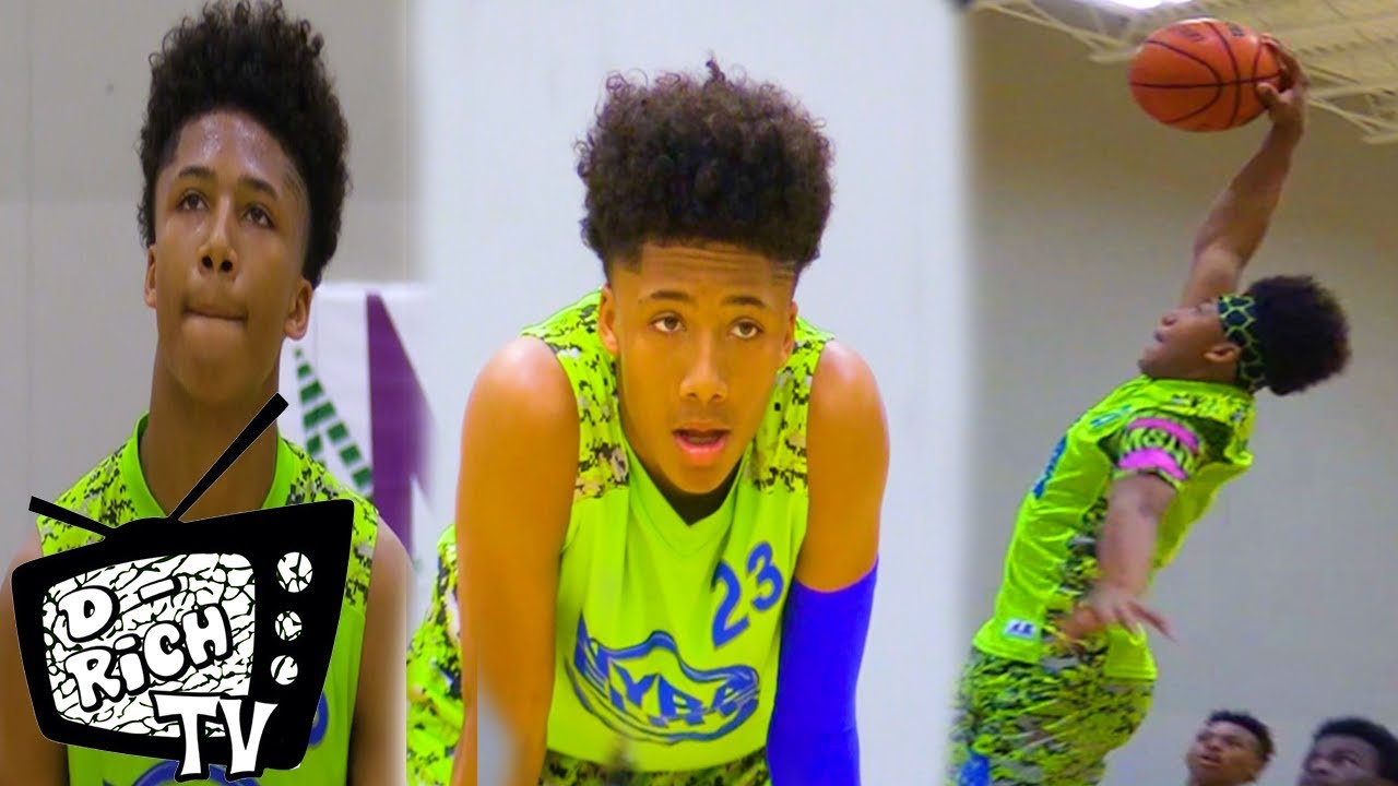 7th Grader Mikey Williams DOMINATES In Indy! - 2018 NYBL