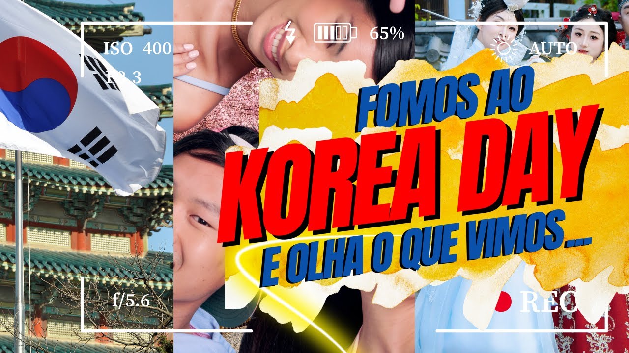 Evento Korea Day IYF 2025 no RS: cultura, K-food e podcast