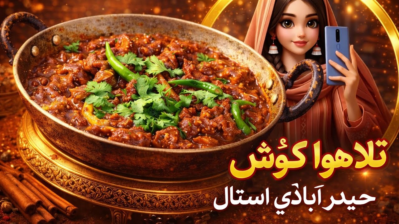 Iftar Special Hyderabadi Tala Hua Gosht | Mazedaar Aur Masaledaar Recipe 🥩🔥
