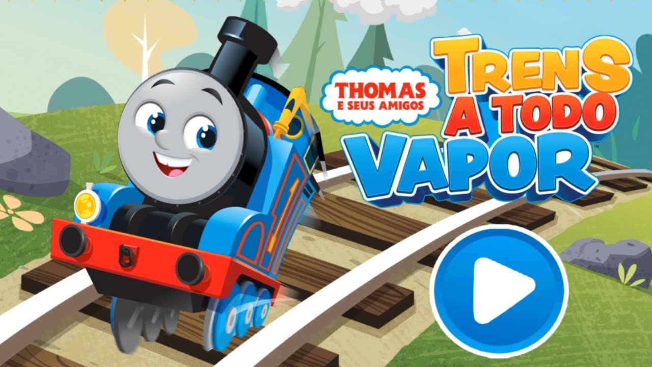 THOMAS E SEUS AMIGOS. Trens a todo vapor Jogo infantil.
