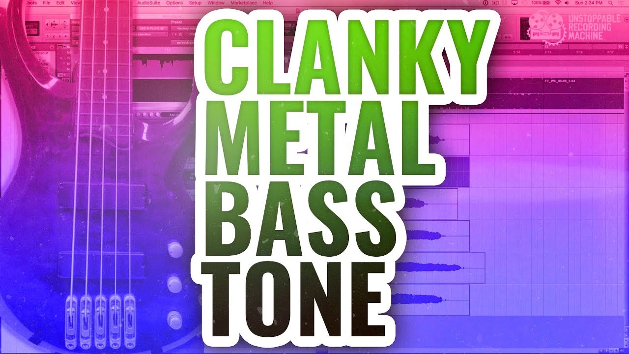 HOW TO GET THAT CLANKY METAL BASS GUITAR TONE WITH AMP SIMS - tutorial