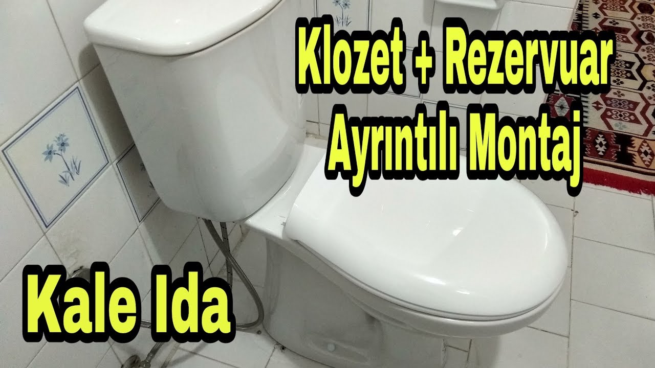 Установка шкафа (Kale Ida Унитаз, Резервуар, Биде, шланг. Крышка)
