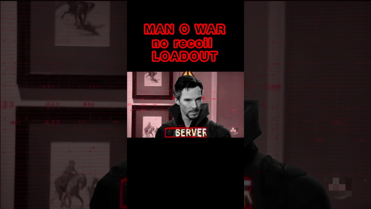 man o war gunsmith; no recoil gunsmith season 11 #codm #shorts #gunsmith #callofdutymobile  #gaming