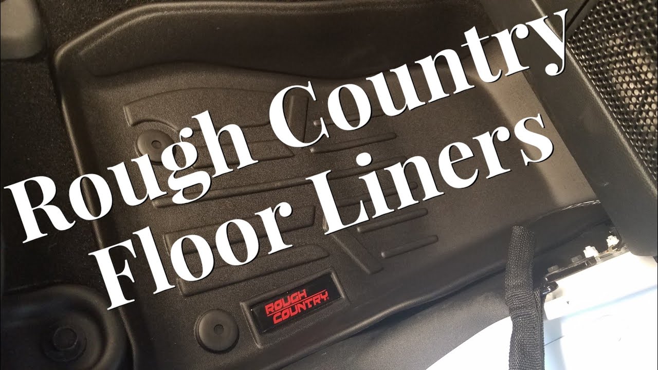 Jeep Wrangler - Rough Country Fitted Floor Liners
