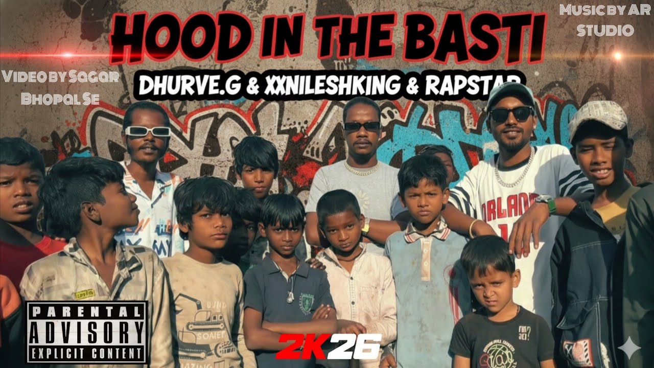 DX04 HOOD IN THE BASTI ft. XX NILESH KING & RAP STAR prod by @Band_Baja ( Official Music Video )
