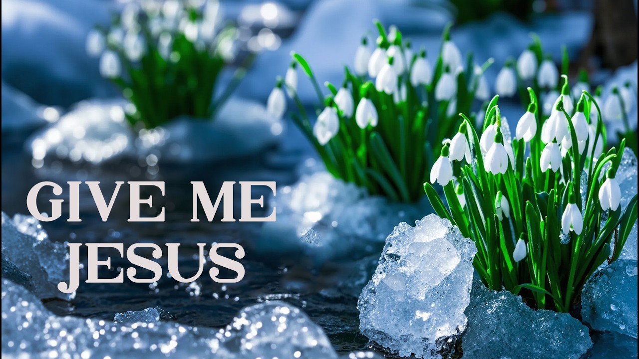 GIVE ME JESUS | Soothing Gospel Piano & Calming Scriptures for Deep Prayer