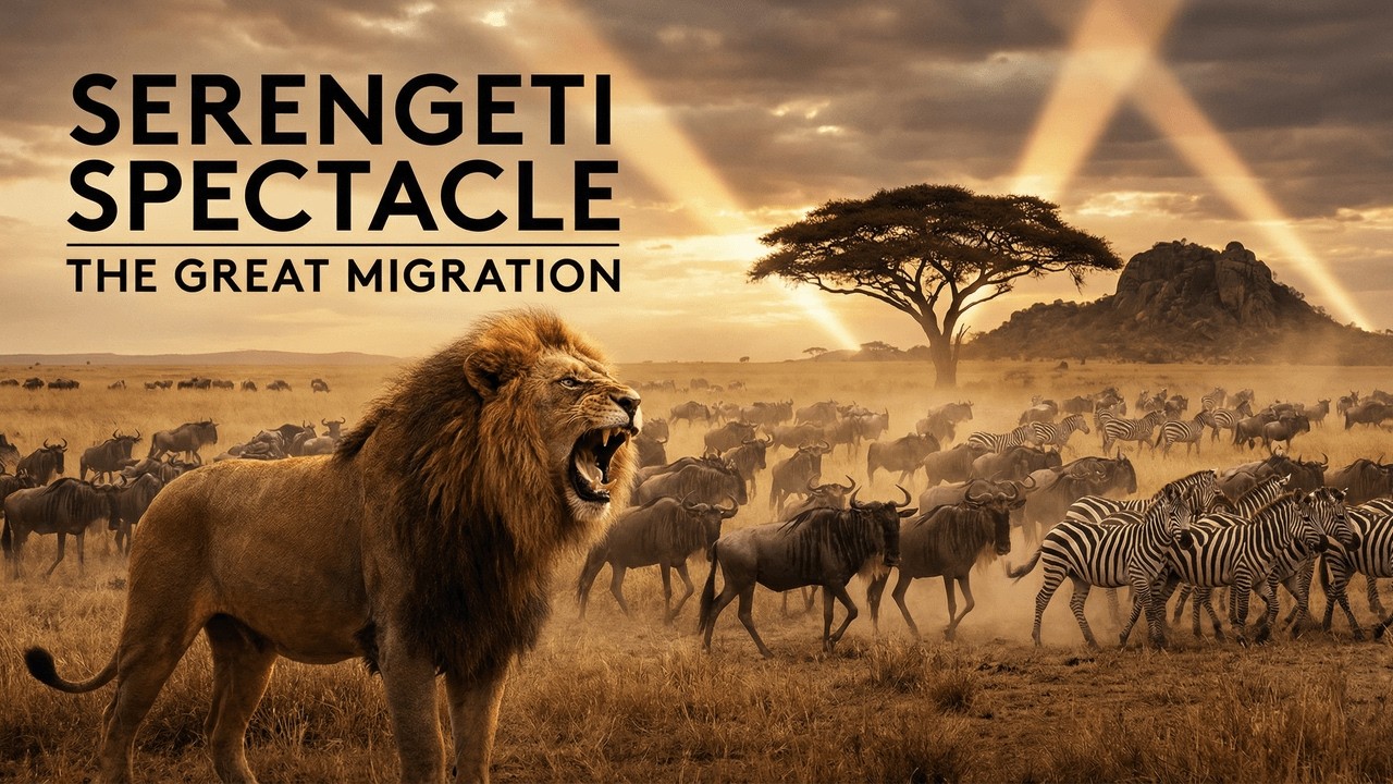 Величайшее шоу на Земле: представление дикой природы Серенгети