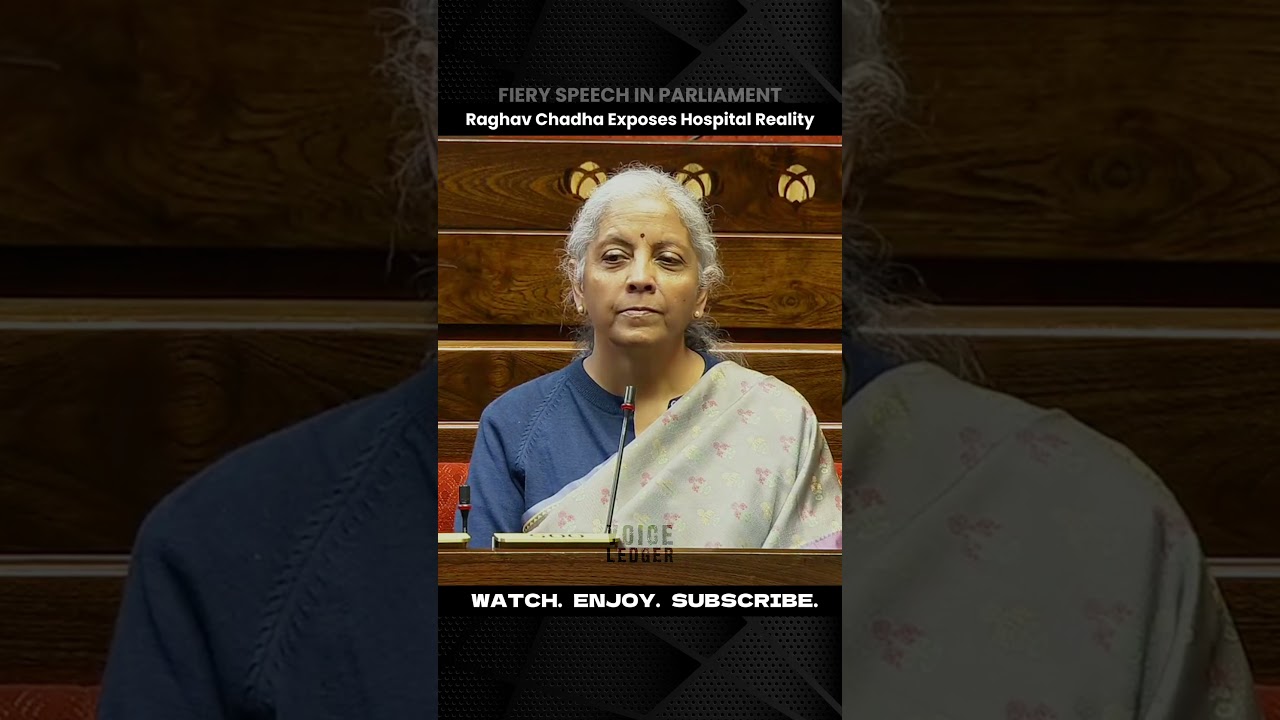 Fiery Speech in Parliament || Raghav Chadha&rsquo;s Parliament Speech.