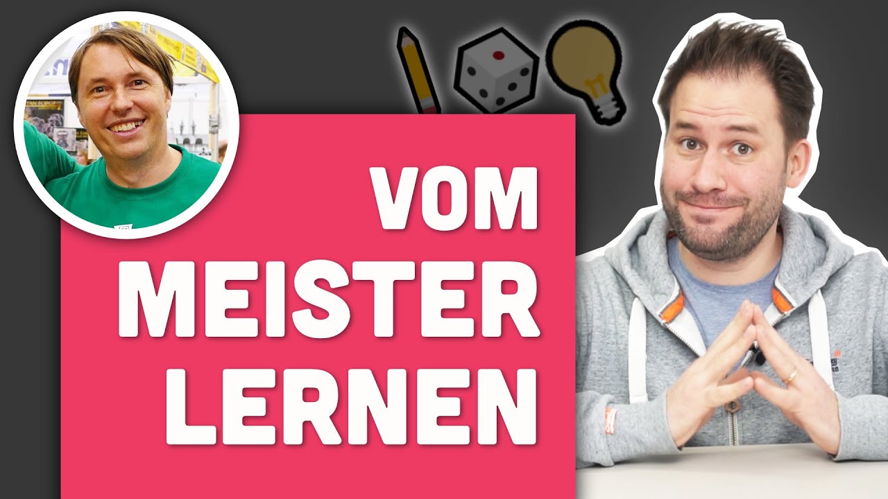 Spiele erfinden lernen mit Alex Pfister 💡 #1 Brettspiel erfinden