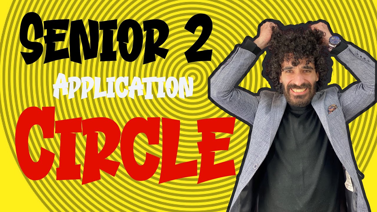 Circle ⭕️ application senior 2 | Mr Tito