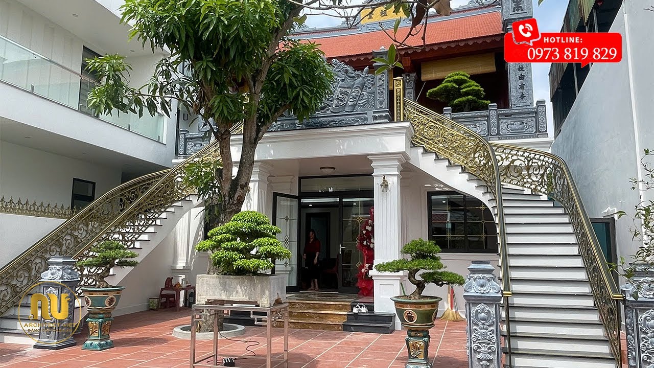 Mẫu Nhà Thờ Kết Hợp Nhà Ở Hiện Đại | Kiến Trúc Đẹp Sang Trọng – Architec Việt