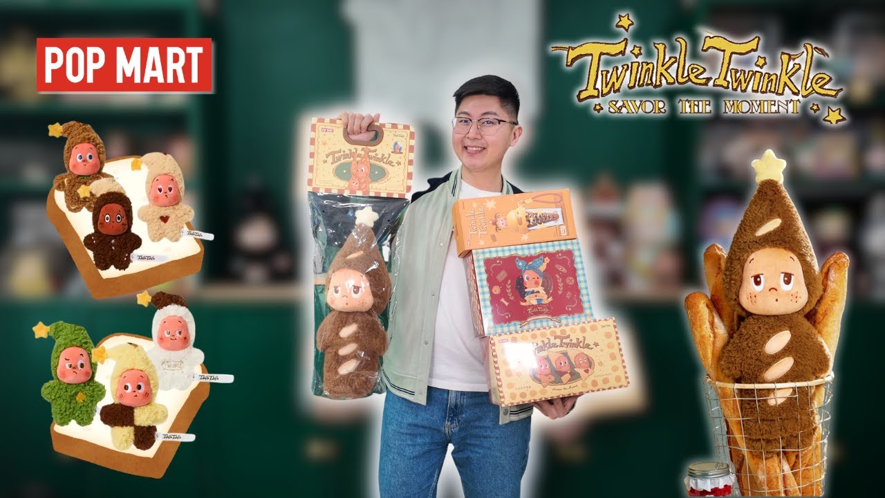 NEW POP MART TWINKLE TWINKLE ✨ Savor the Moment 🥖🍪 Full Haul Unboxing & Review (Same Day Upload)