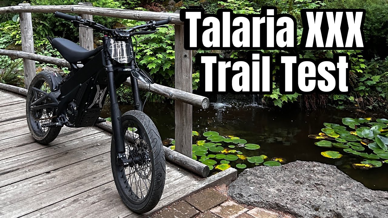 Talaria XXX Trail Test (с прыжками)