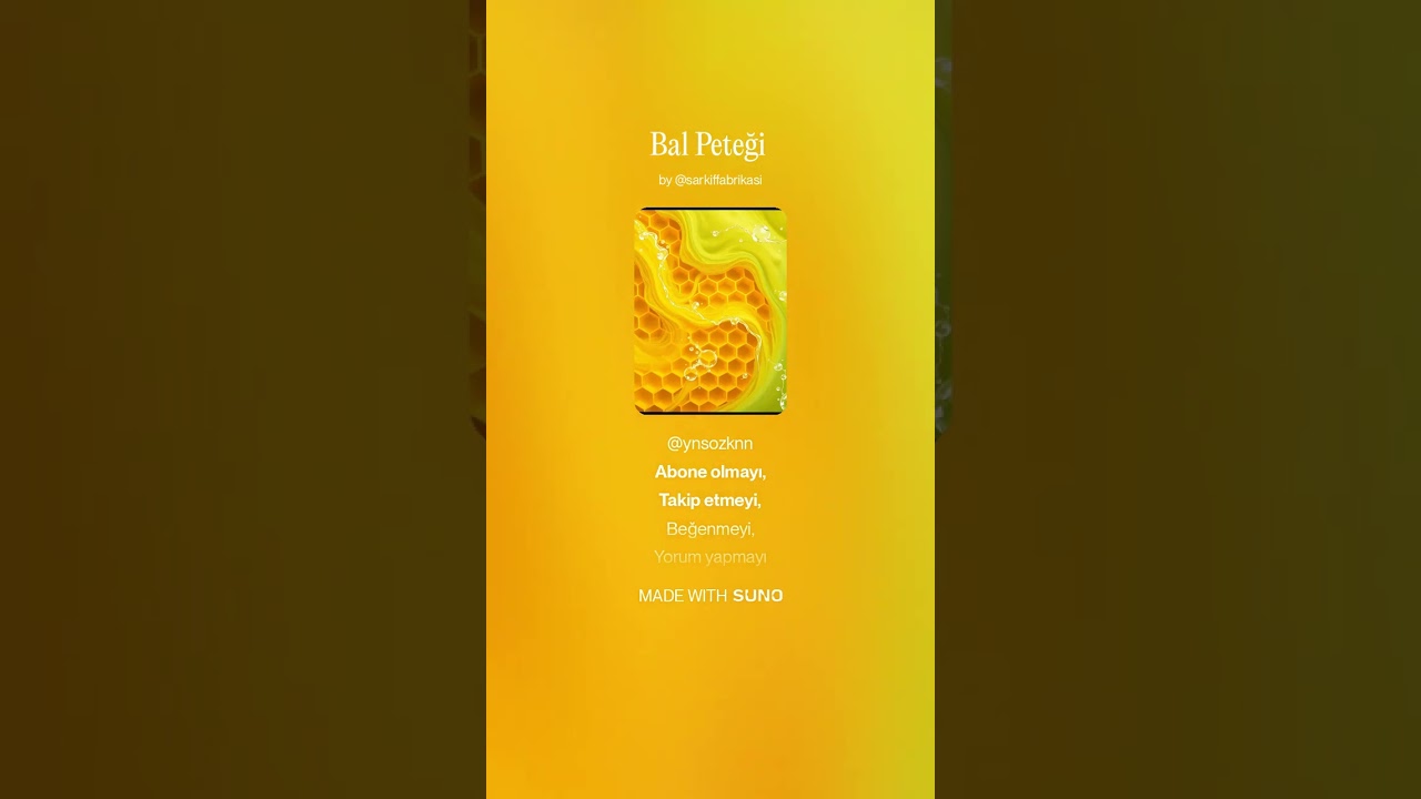 Şarkı Fabrikası - Bal Peteği (Oryantal)