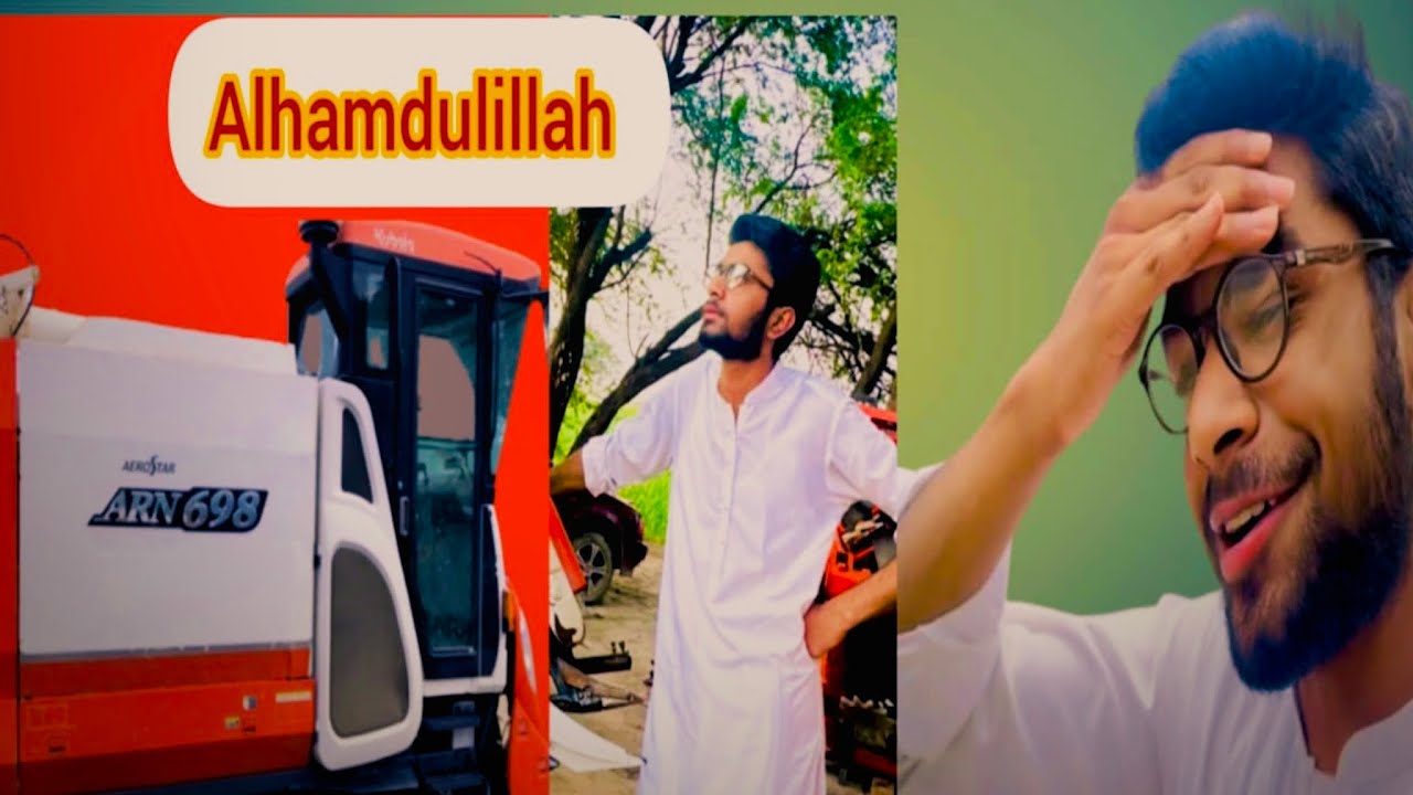 Alhamdulliah❤️New Machine Kubota ARN 698 |4th vlog #Vilog #viralvideo #subscribe