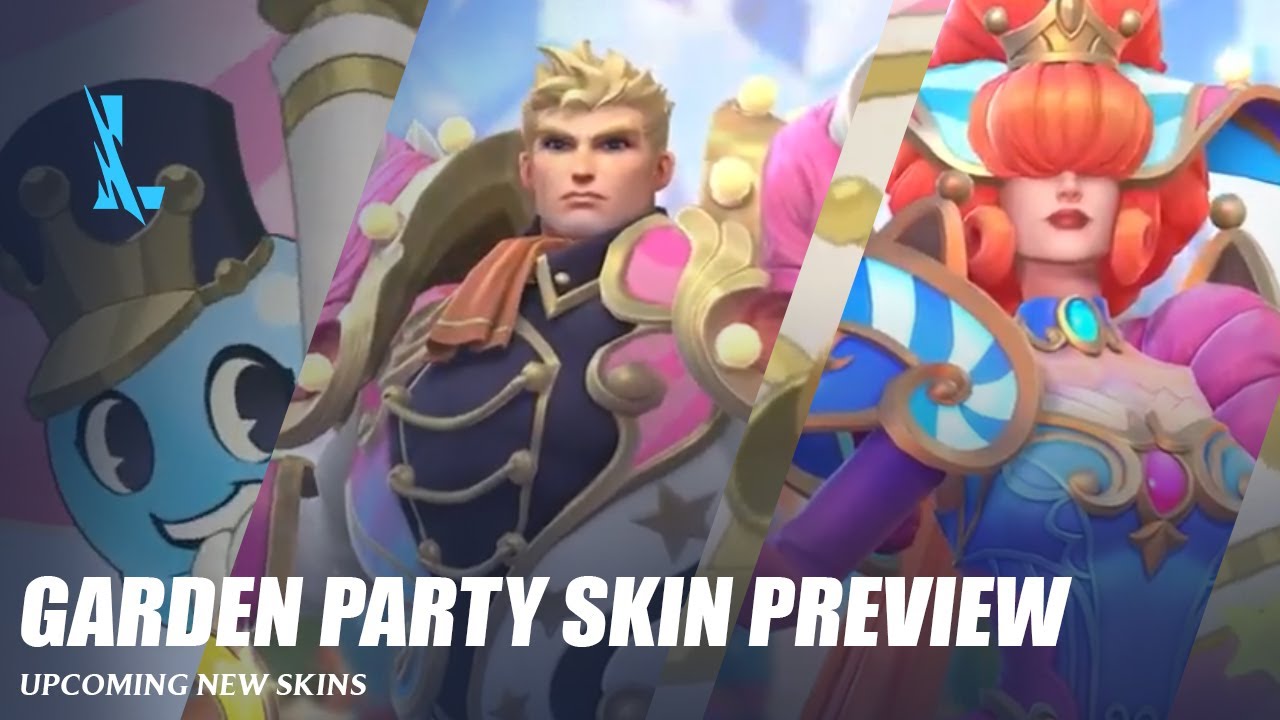 Garden Party Skins Preview - Wild Rift