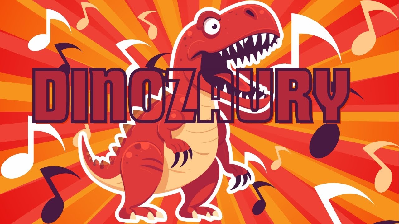 DINOZAURY | PIOSENKA DLA DZIECI | Piosenka o dinozaurach po polsku