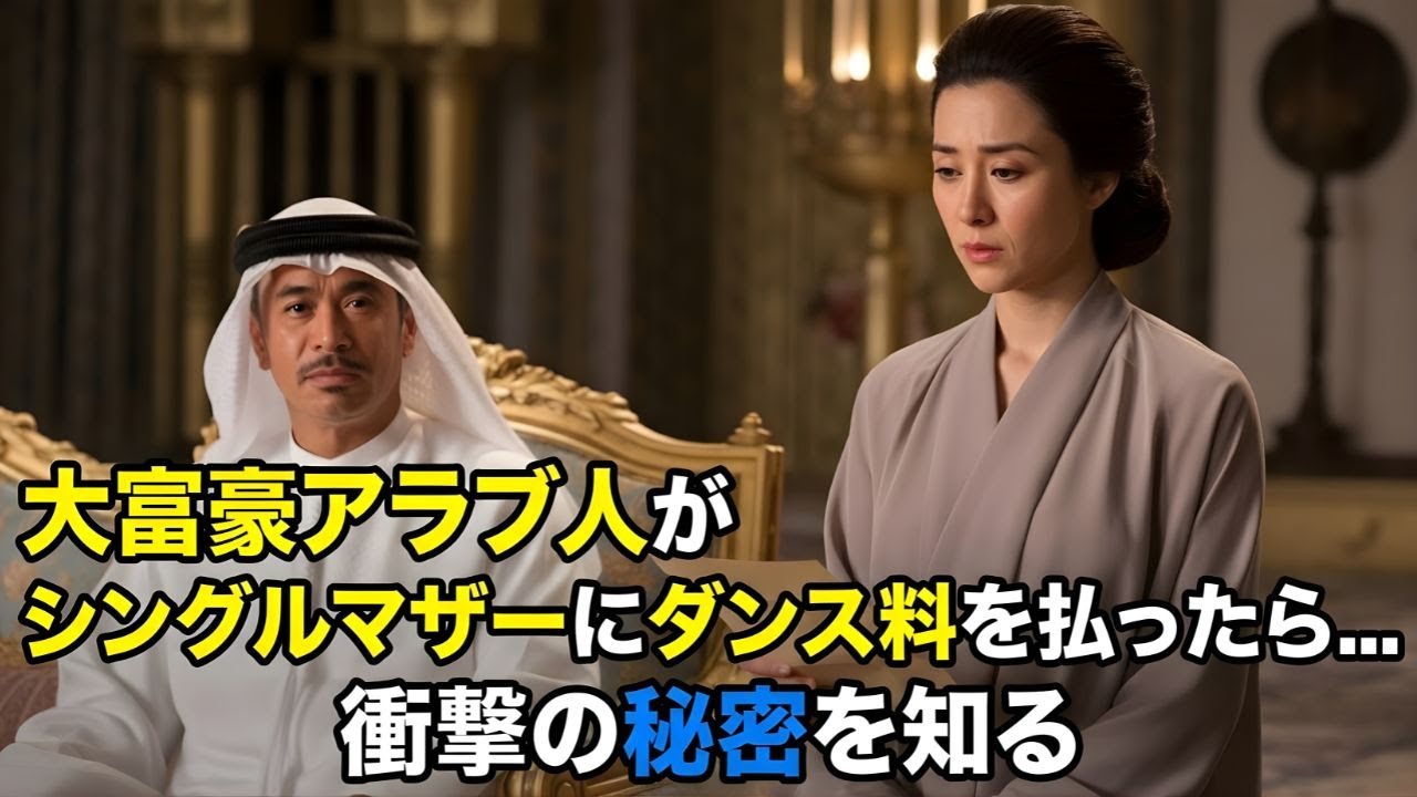 「大富豪アラブ人がシングルマザーにダンス料を払ったら…衝撃の秘密を知る」