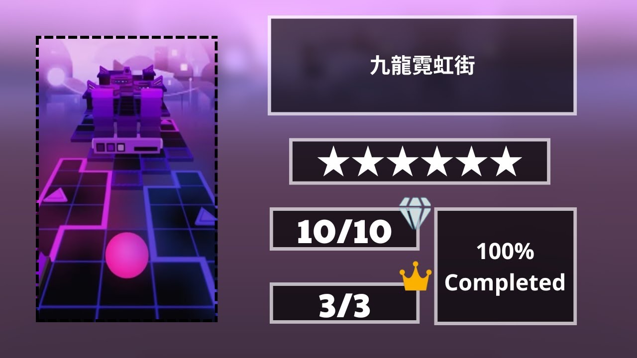 Rolling Distance 2 | 九龍霓虹街 ☆☆☆☆☆☆