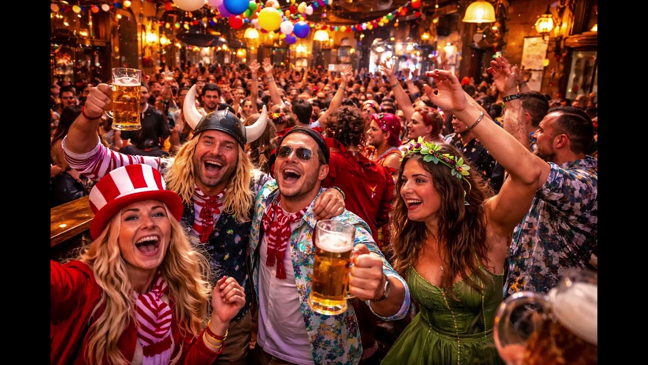 🥁 🍻 Karneval am Rhein – Düsseldorf feiert! 🎉🌟