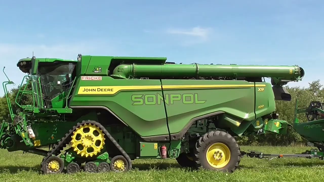 Akcja Rzepak  w SON POL z JOHN DEERE X9 /S 790 / S 780/ - PRZYJAZD