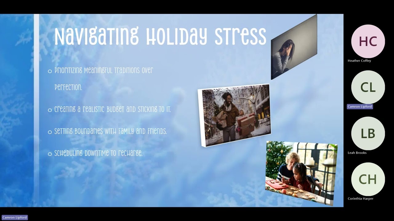 Frost & Flourish Mastering Your Winter Wellness - NCFamU Monthly Webinar