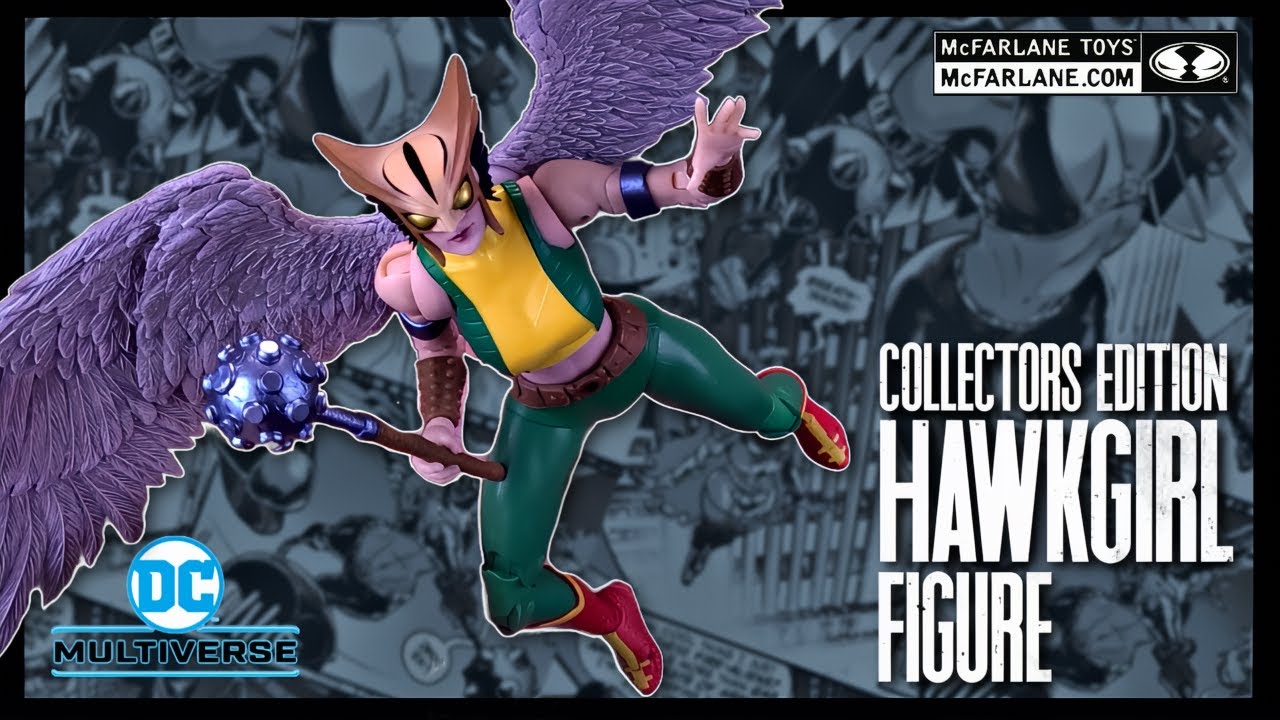 McFarlane Toys DC Multiverse Mcfarlane Collectors Edition Hawkgirl Figure Review | @The Review Spot