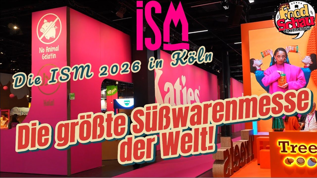 Die ISM 2026 – Die größte Süßwarenmesse der Welt! Und ich nehme euch mit! 