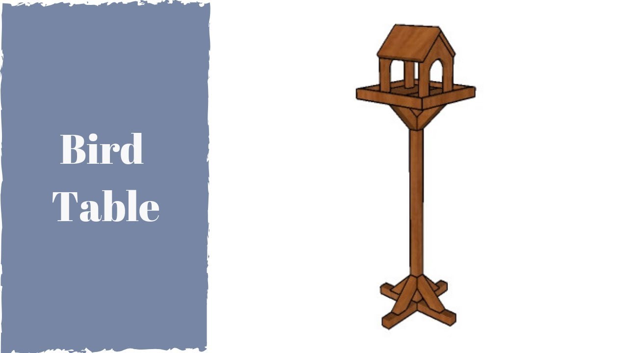 Bird Table Plans