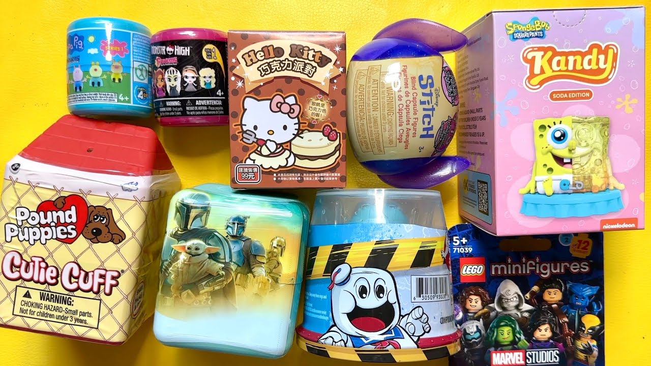ASMR Unboxing Surprise Toys
