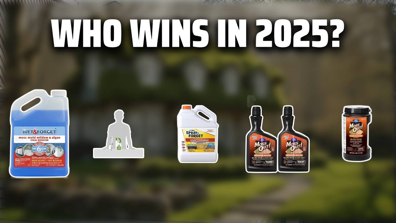 Топ-5 лучших средств для уничтожения мха на крышах в 2025 году — обязательно к просмотру перед по...