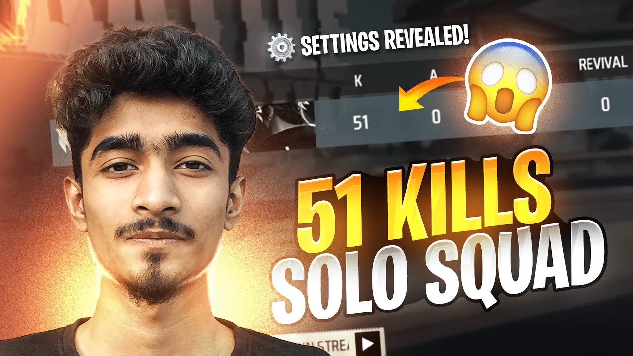 51 KILLS in 2 Solo vs Squad Matches 🤯 | INSANE Gameplay + HUD Reveal | Flicker | TEAM RHK