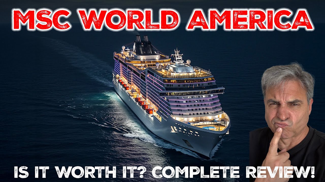 MSC World America: BEST Cruise Ship On Earth