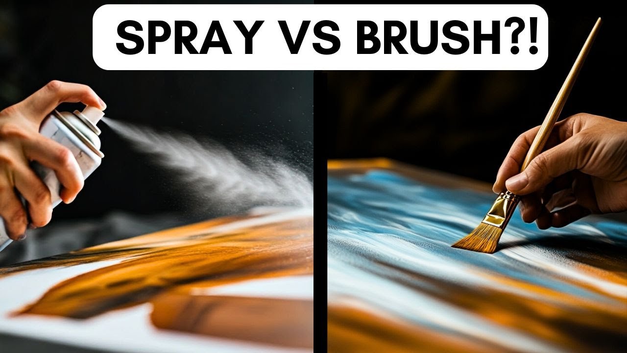 Acrylic Varnish Secret: Spray vs Brush? Which is REALLY Best? Varnish for Painting - LIQUID Vs SPRAY