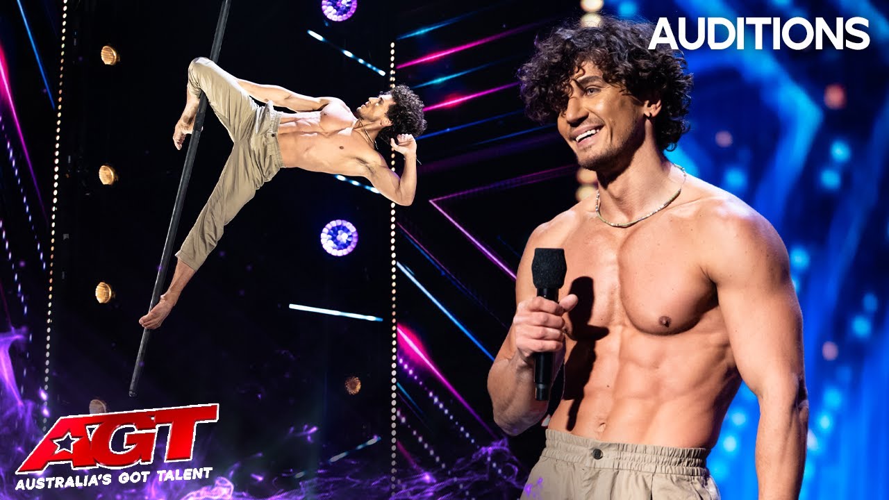 POWERFUL performance from Ukrainian aerialist Oleg | Australia's Got Talent 2022
