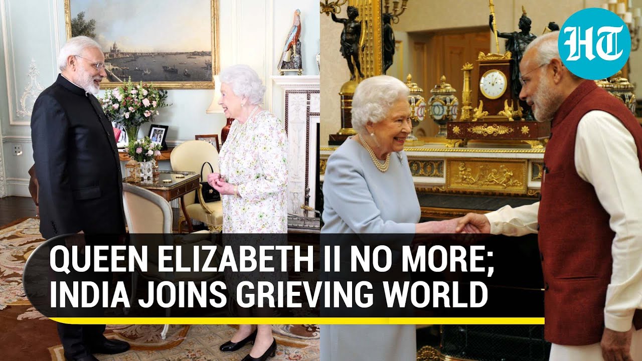 PM Modi 'pained' at the death of Queen Elizabeth II; Condolences pour from across the world
