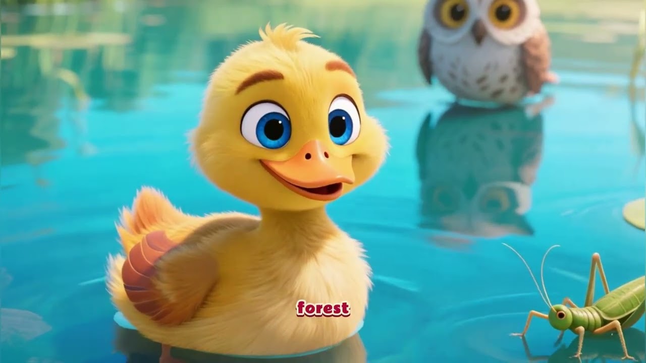 The Little Duckling and the Talking Pond: A Lesson to Love Nature