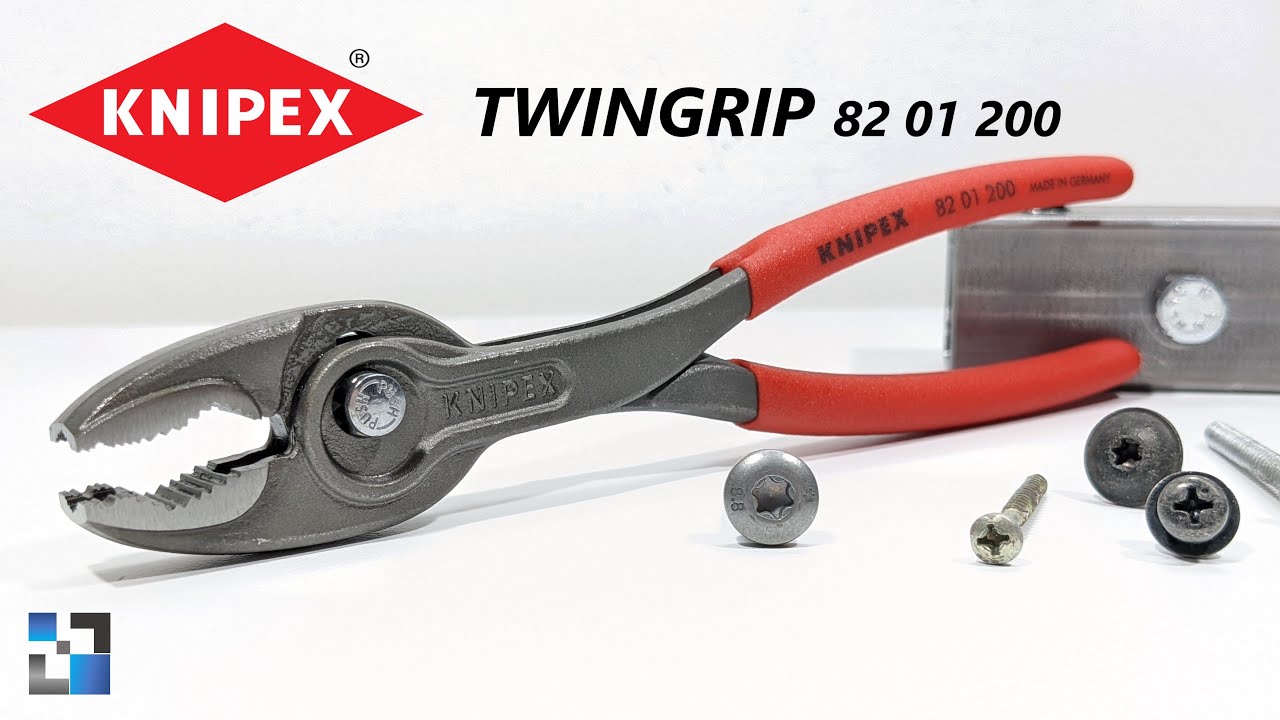🇩🇪 KNIPEX TWINGRIP! O ALICATE EXTRATOR DE PARAFUSOS DA KNIPEX, MUITA FORÇA!