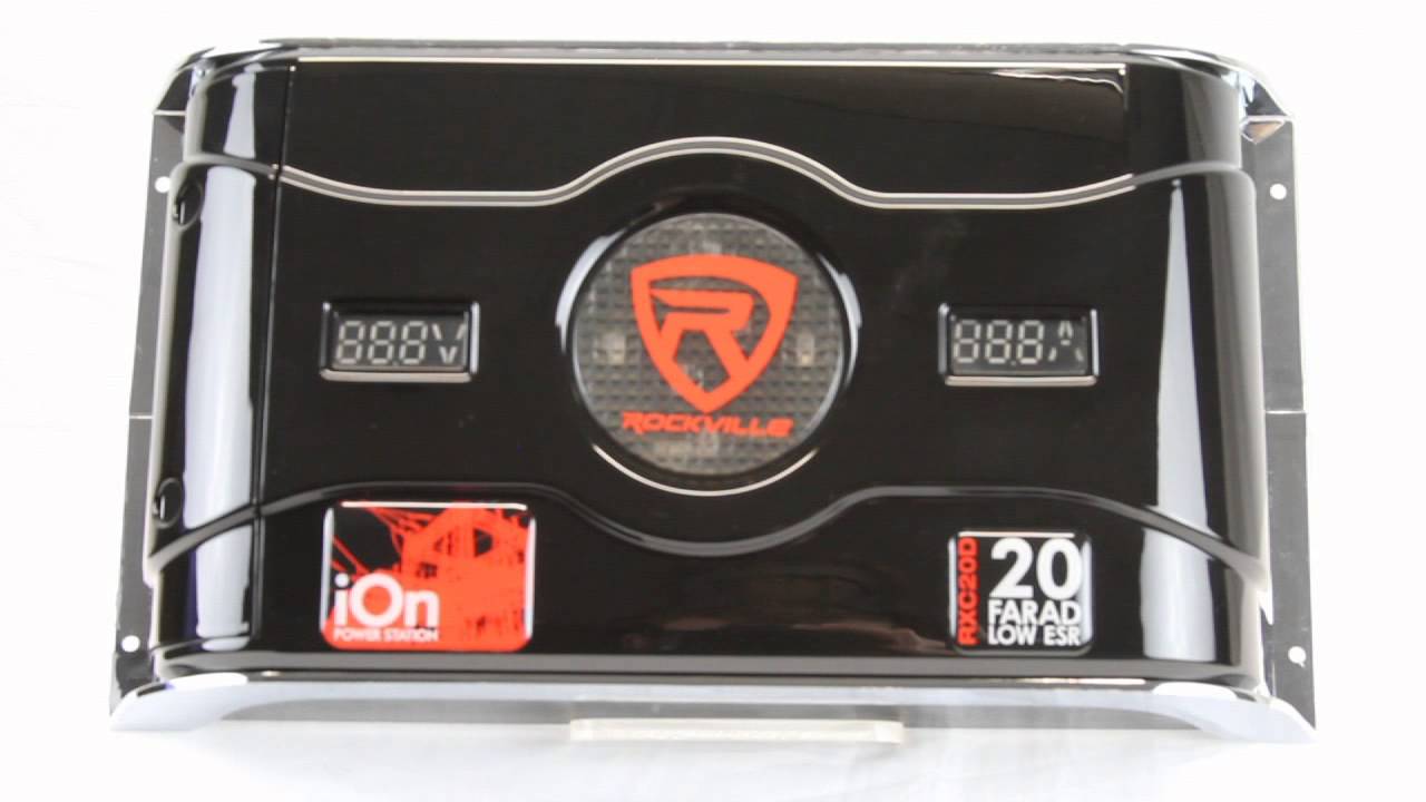 Rockville - RXC20D Extreme Ion Capacitor - 20 Farad