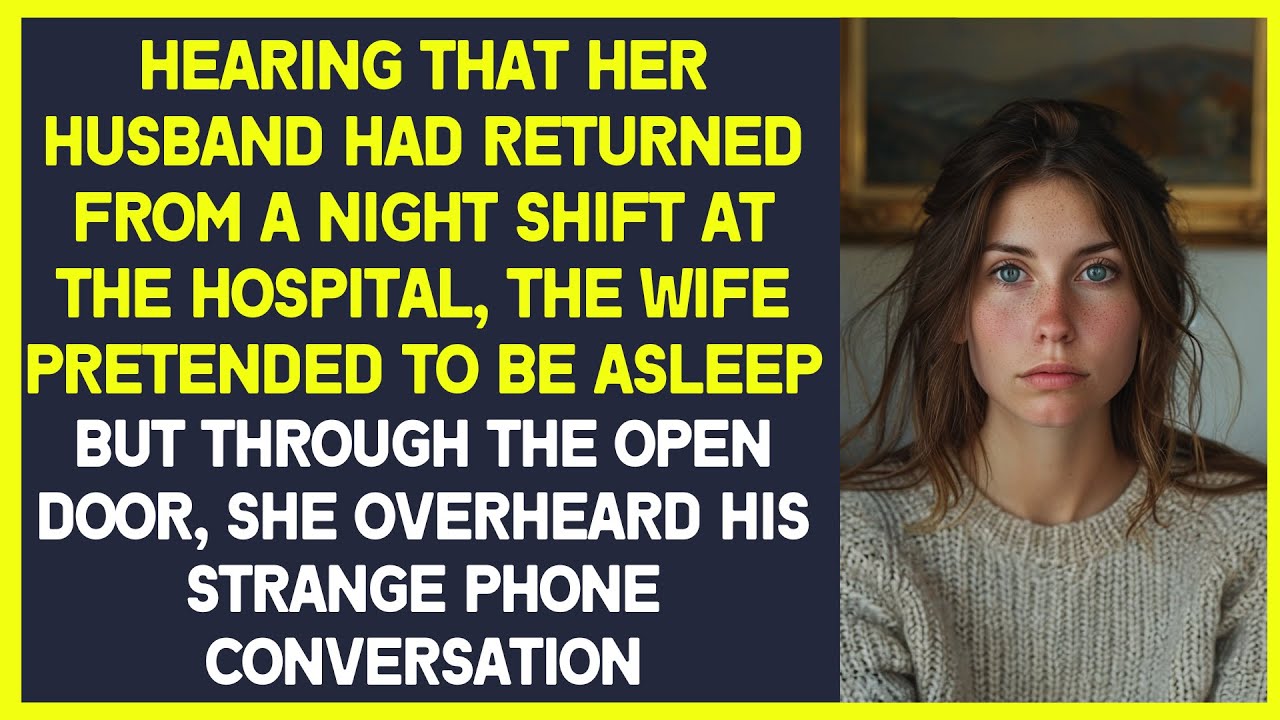 Wife pretended to be asleep & overheard her husband's phone conversation with another woman