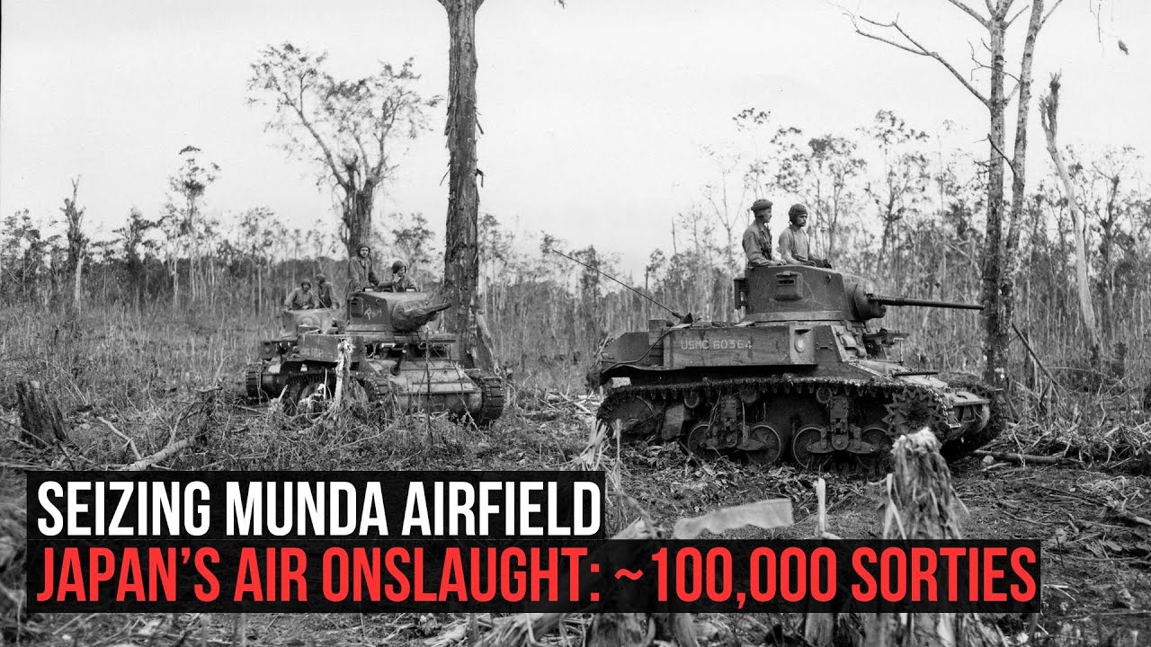 New Georgia 1943 &ndash; The Fight for Munda | Nearly 100,000 Sorties in 19 Days | WW2