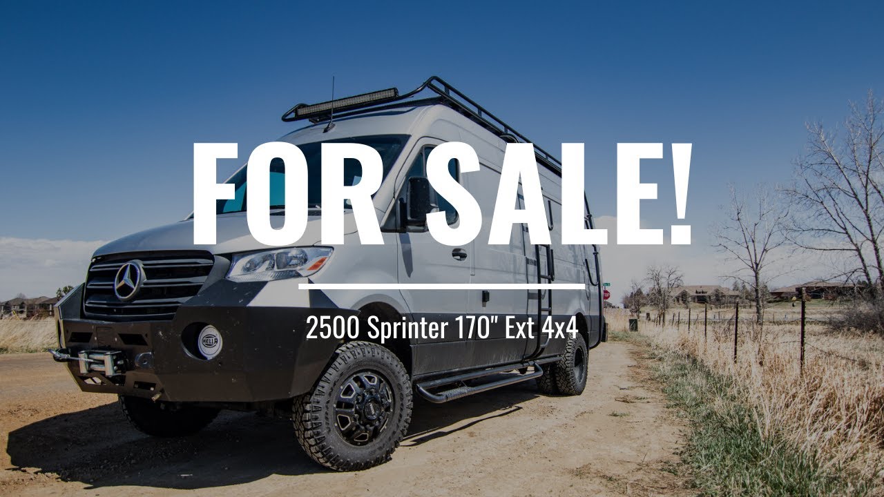 FOR SALE | Sprinter 3500 4X4 built by Rossmönster Vans