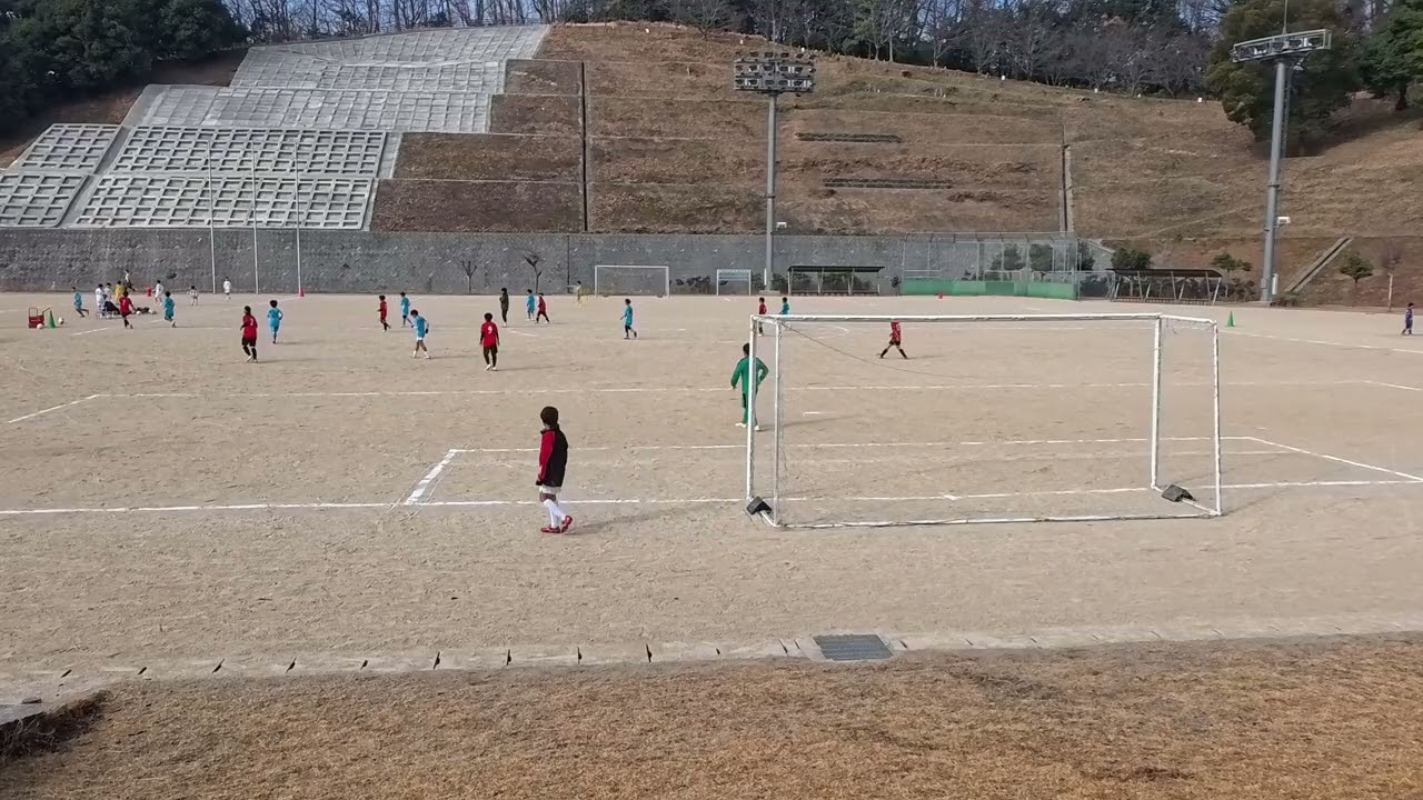 1月18日 U-12交流戦 vsアルコバレーノ 前半