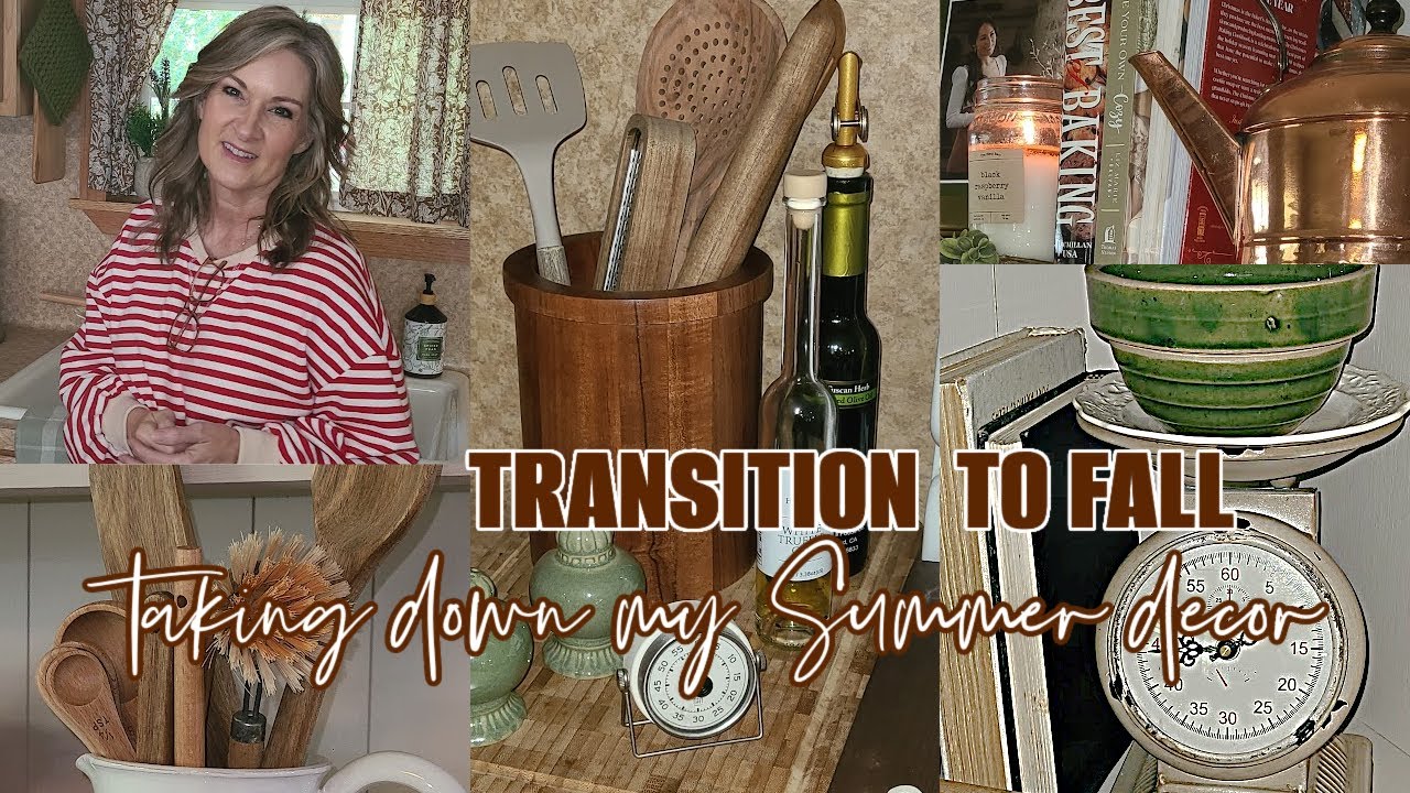 UNDECORATE WITH ME || TAKING DOWN MY SUMMER DECOR || PREPARING MY HOME FOR FALL ||| ROBIN LANE LOWE