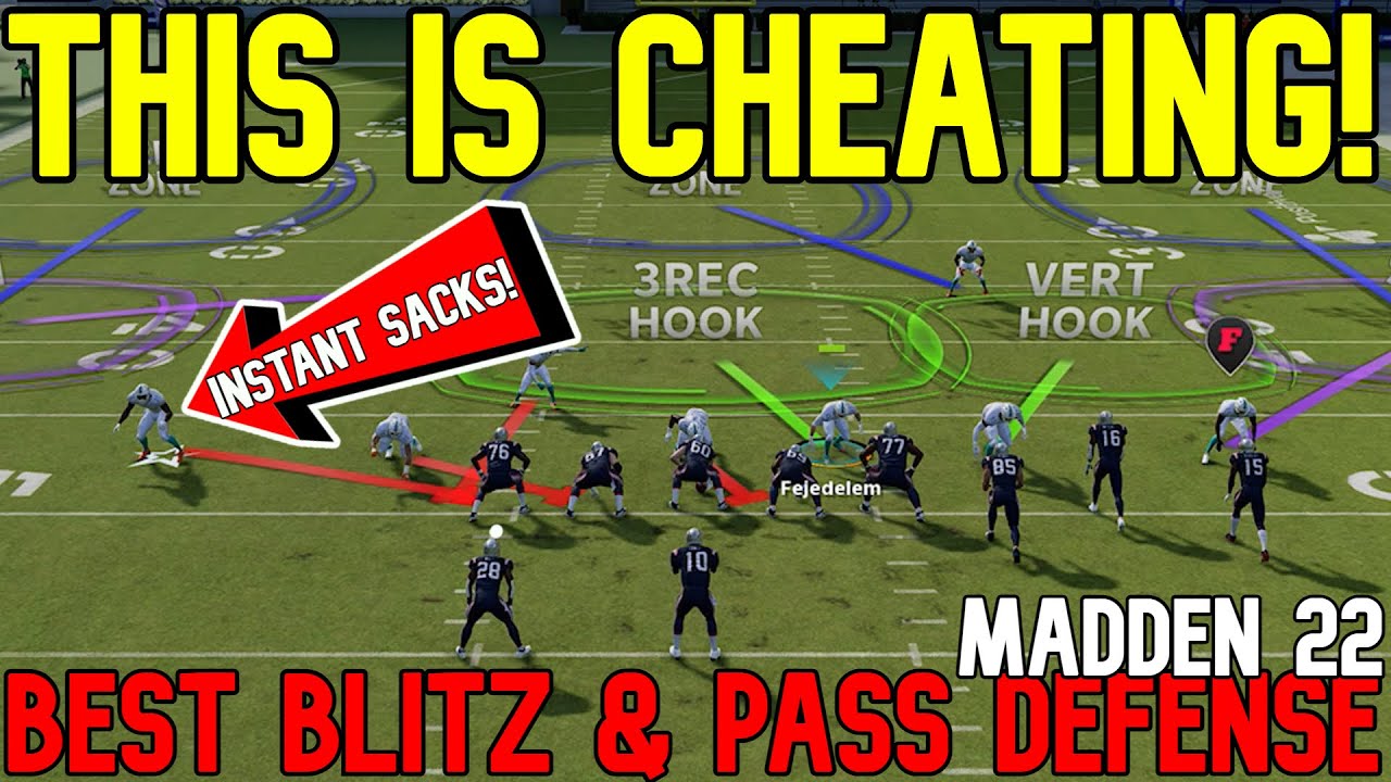 ⚠️THIS DEFENSE IS A GLITCH⚠️ The Best Blitz & Pass Defense in Madden NFL 22! Best Play Tips & Tricks