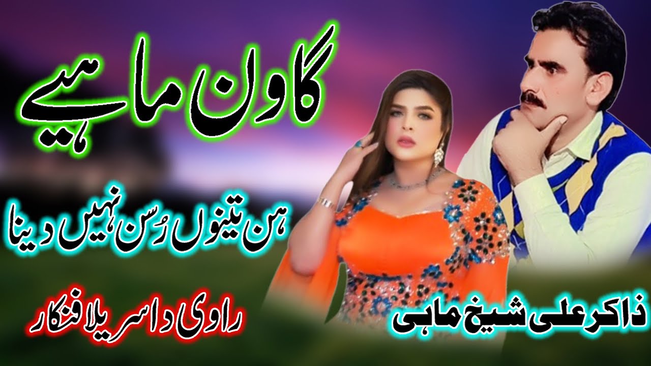 Zakir Ali Sheikh - New Punjabi Tappye Mahiye - New Punjabi Dhol Geet & Saraiki Boliyan 2025